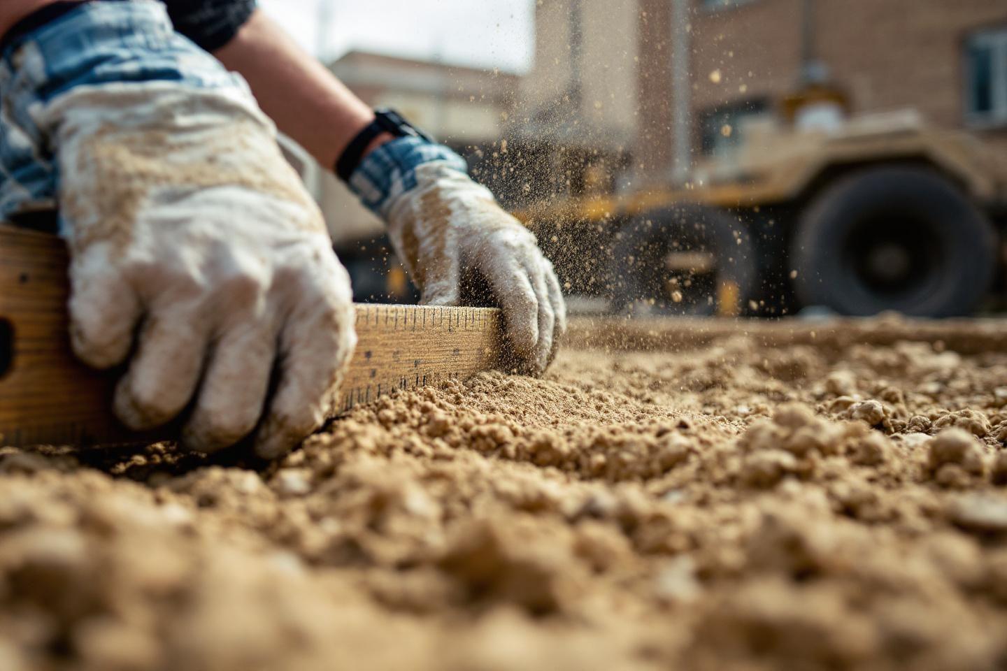 Combien de pelles de sable pour un sac de ciment : dosage parfait