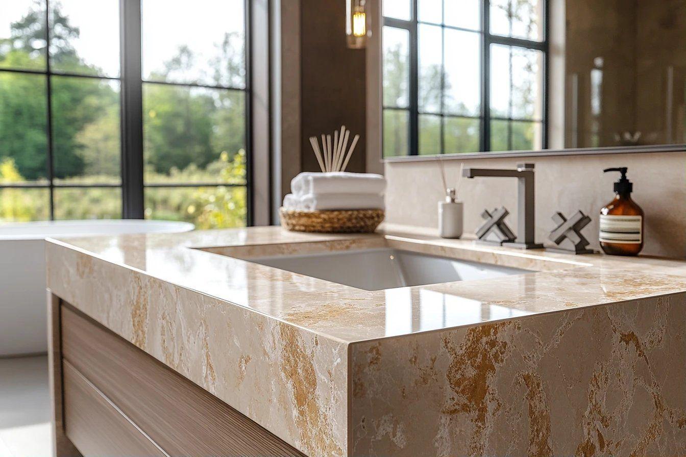 Avantages de la pierre naturelle pour votre salle de bains | Guide complet