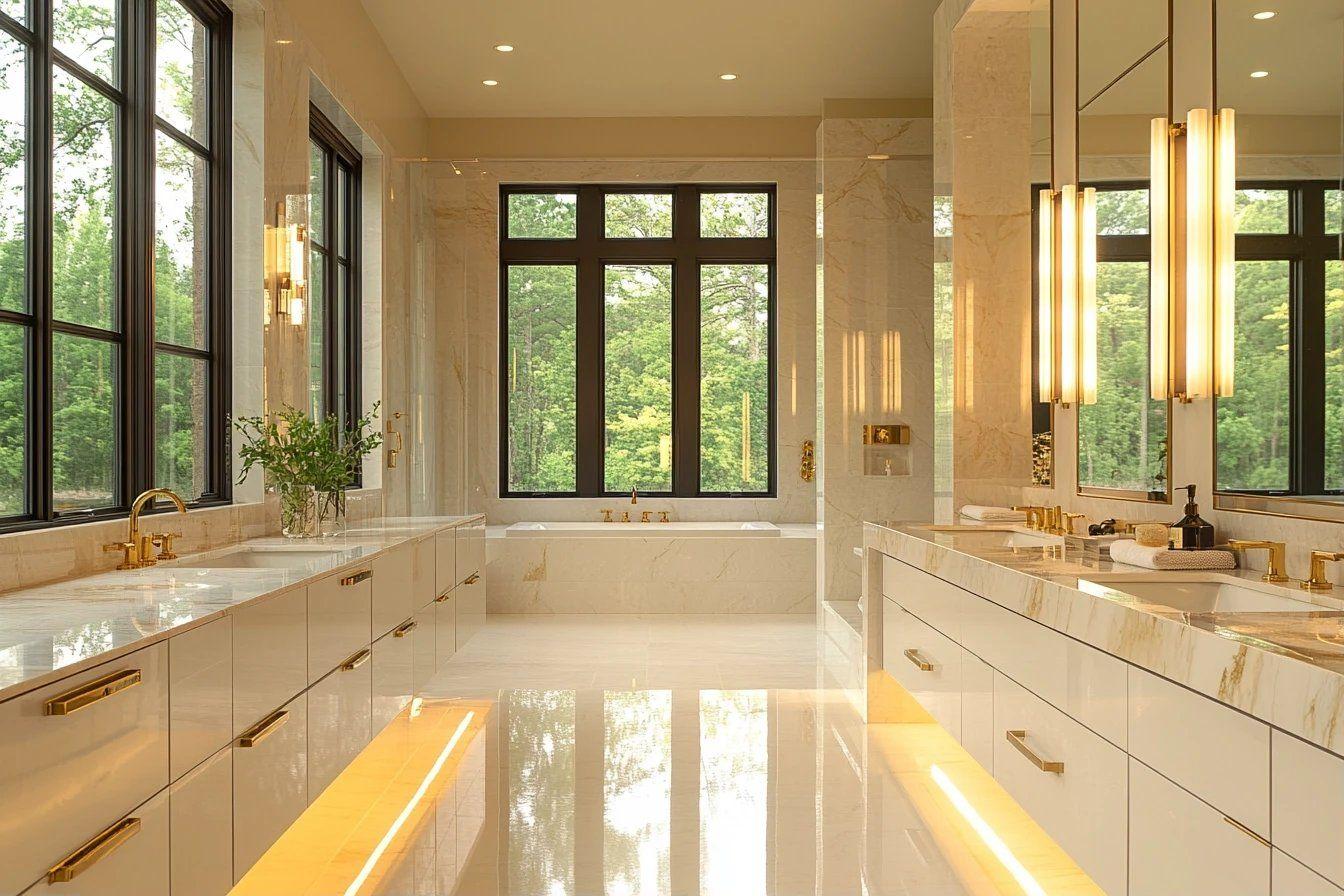Comment choisir le style parfait pour une salle de bains de luxe