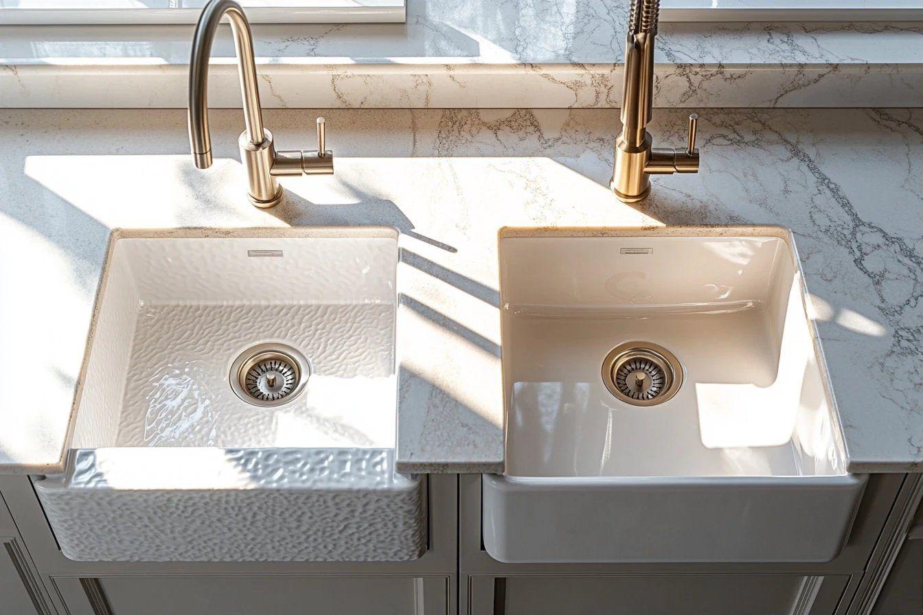 Évier grès vs céramique : guide comparatif pour bien choisir
