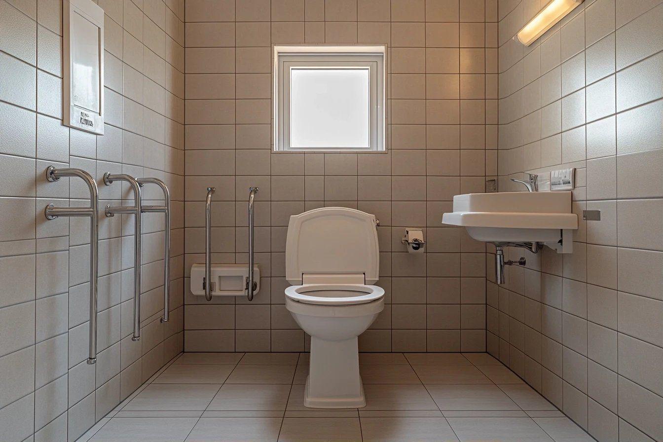 WC PMR : normes et équipements obligatoires pour toilettes handicapés