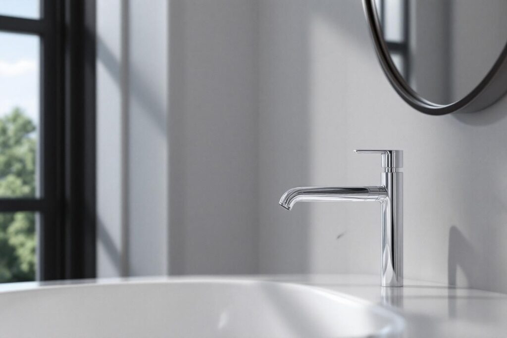 Mitigeur douche encastrée : hauteurs et positions optimales