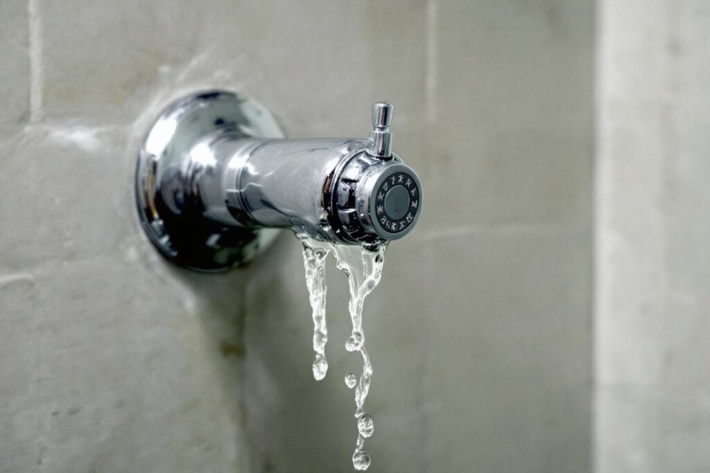 Robinet de douche qui coule après fermeture : causes et solutions