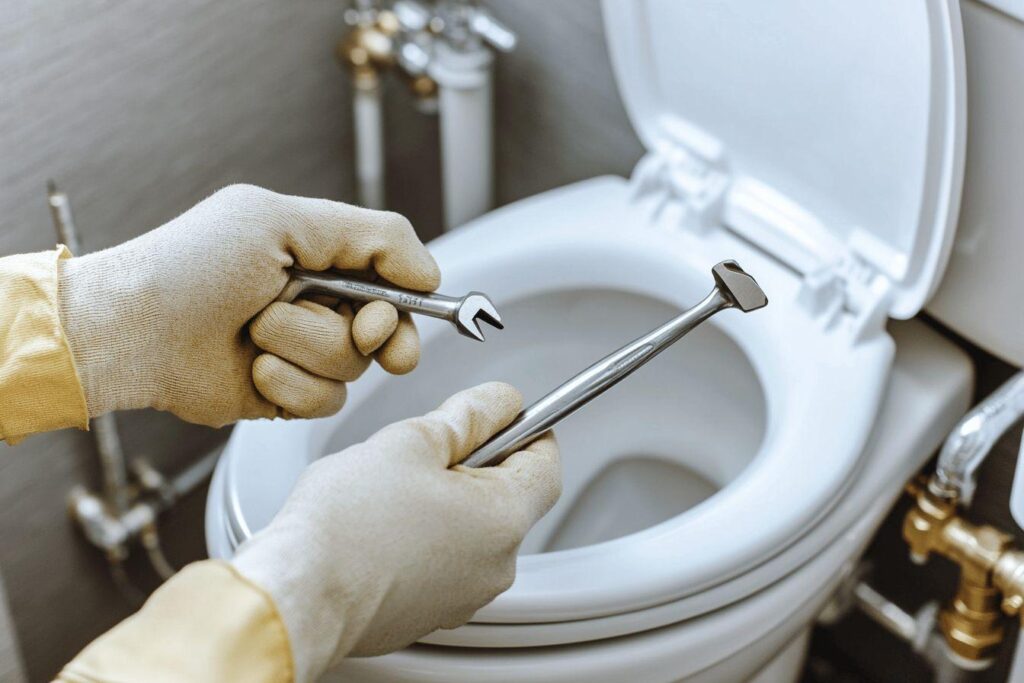 Comment démonter un abattant WC récalcitrant : guide complet