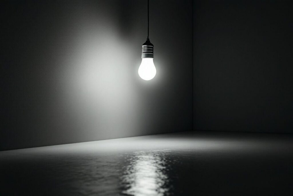 Ampoule LED allumée malgré interrupteur éteint : causes et solutions