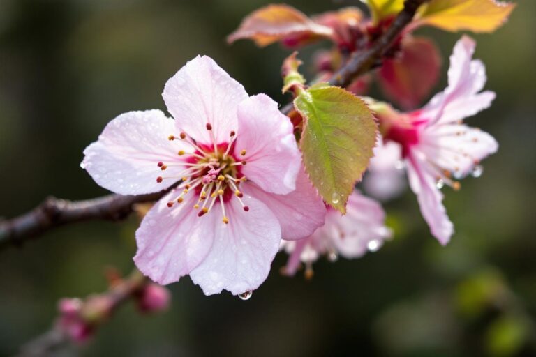 Feuille de cerisier : bienfaits médicinaux et entretien du jardin