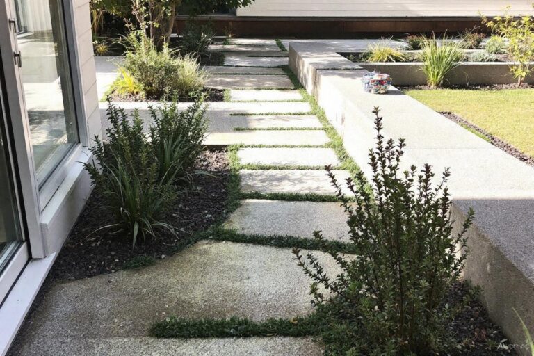 Béton lavé : guide complet pour allées, terrasses et jardins