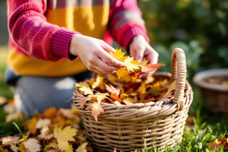 Ramasser les feuilles mortes au jardin : guide complet et conseils