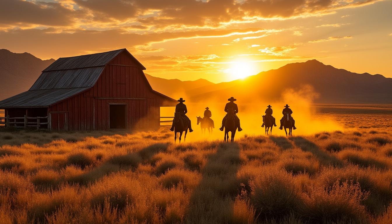 découvrez l'authenticité du far west lors d'un séjour inoubliable dans un ranch américain, entre aventures à cheval, paysages grandioses et traditions légendaires.