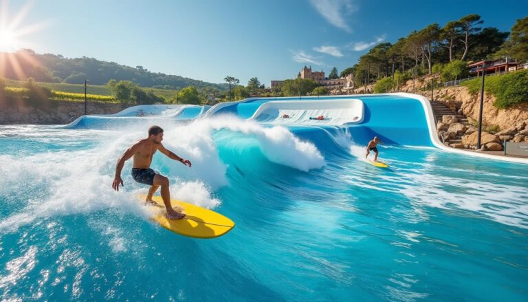 découvrez le top 10 des meilleures vagues de surf artificielles en france pour surfer toute l'année. trouvez les spots idéaux pour dompter les rouleaux et profiter du surf quelles que soient les conditions.