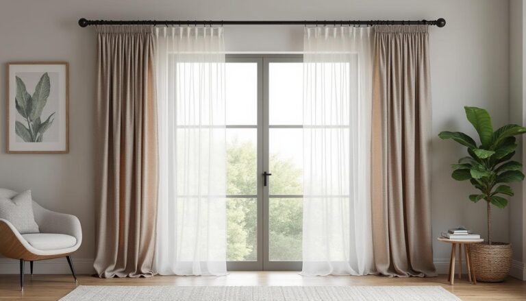 découvrez nos astuces déco pour installer rideaux et voilages ensemble sur une seule tringle, afin d'apporter style et fonctionnalité à votre intérieur.