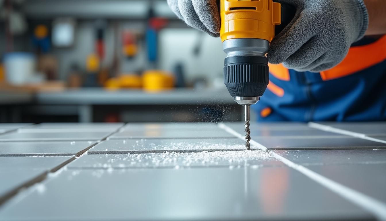 découvrez comment choisir la mèche parfaite pour percer du carrelage sans risque de fissures ni d'endommagement, grâce à nos conseils pratiques et astuces.