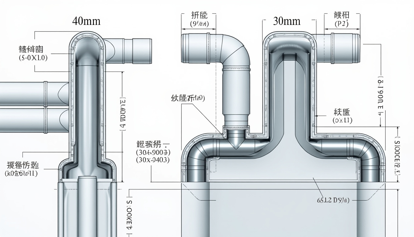 découvrez comment choisir entre une évacuation de douche de 40 mm ou 50 mm selon les spécificités de votre installation pour assurer un drainage efficace et éviter les problèmes d'humidité.