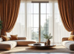 apportez une touche d'élégance à votre intérieur avec notre sélection de tentures raffinées et de rideaux stylés pour sublimer votre décoration.